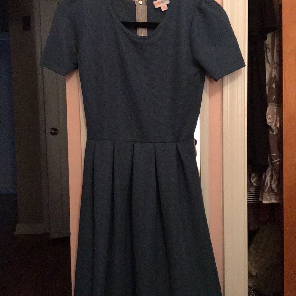 Lularoe Amelia size XS dark blue